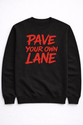 PYOL black and red crew neck sweater