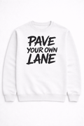 PYOL White long sleeve crew neck