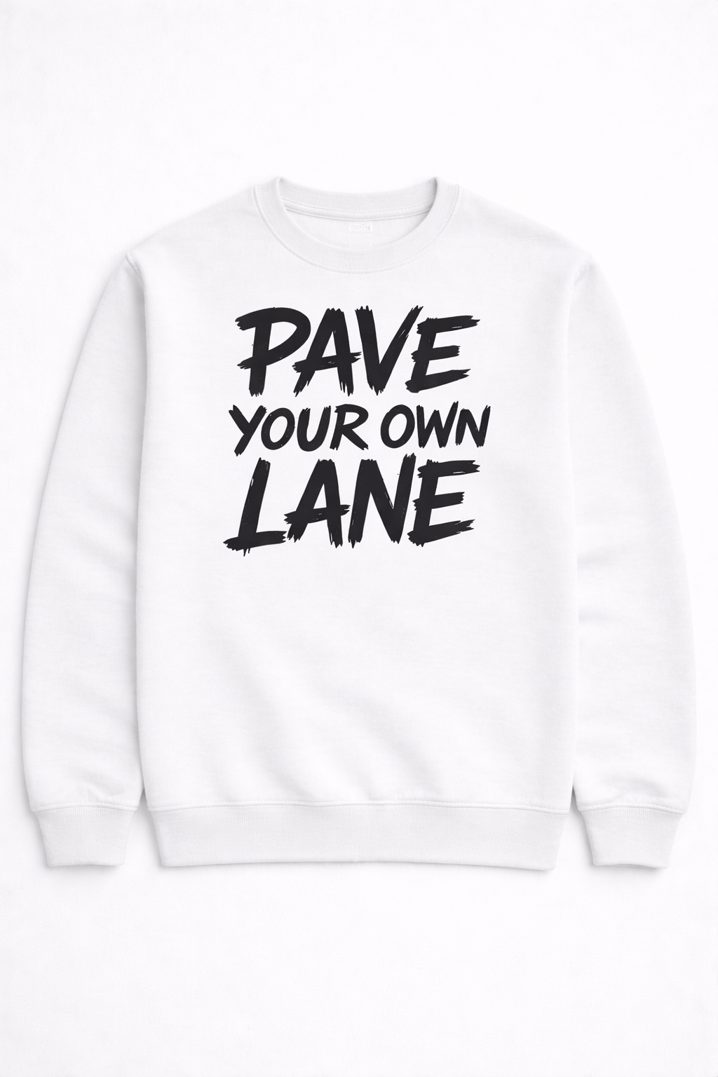 PYOL White long sleeve crew neck