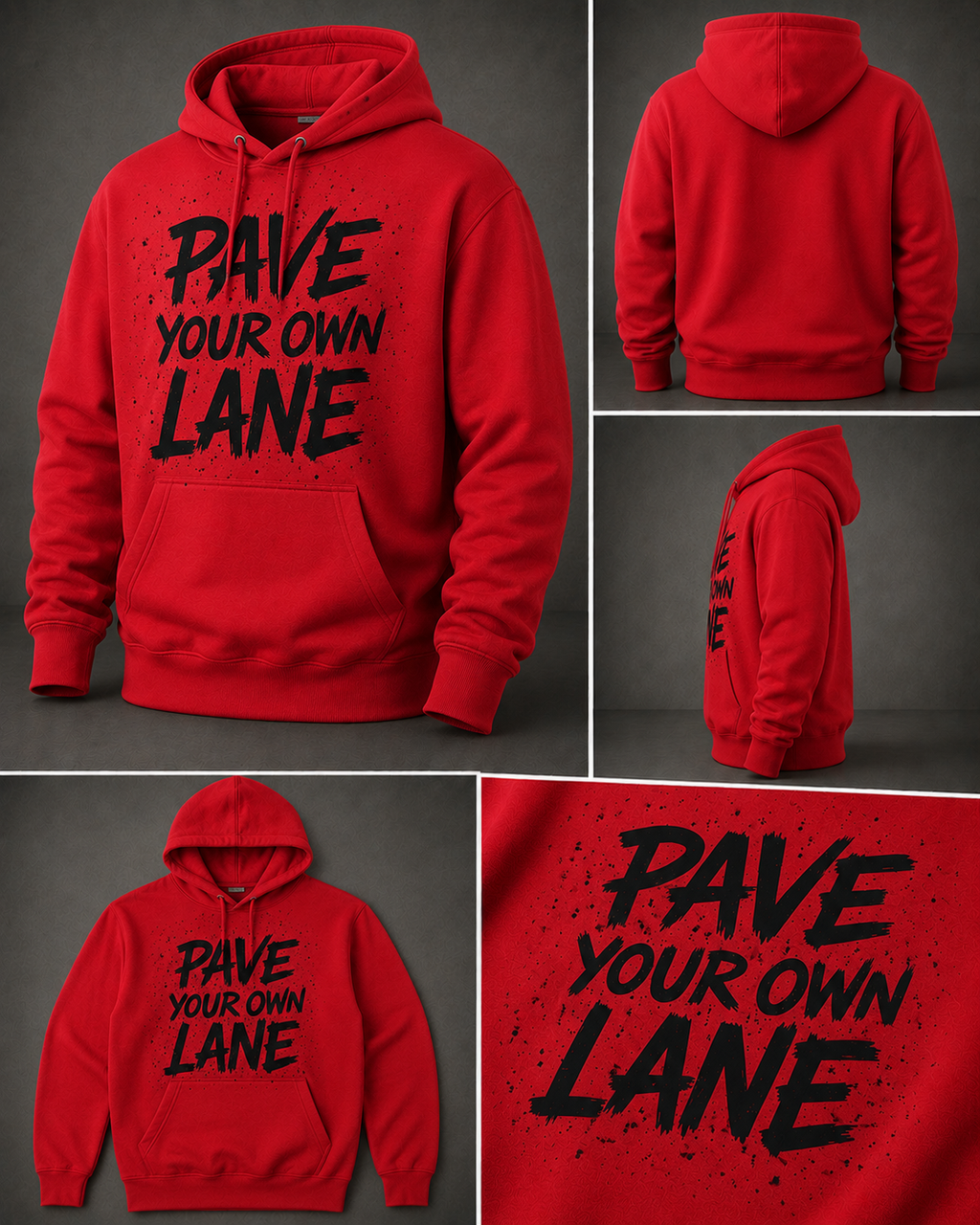 PYOL RED HOODIE