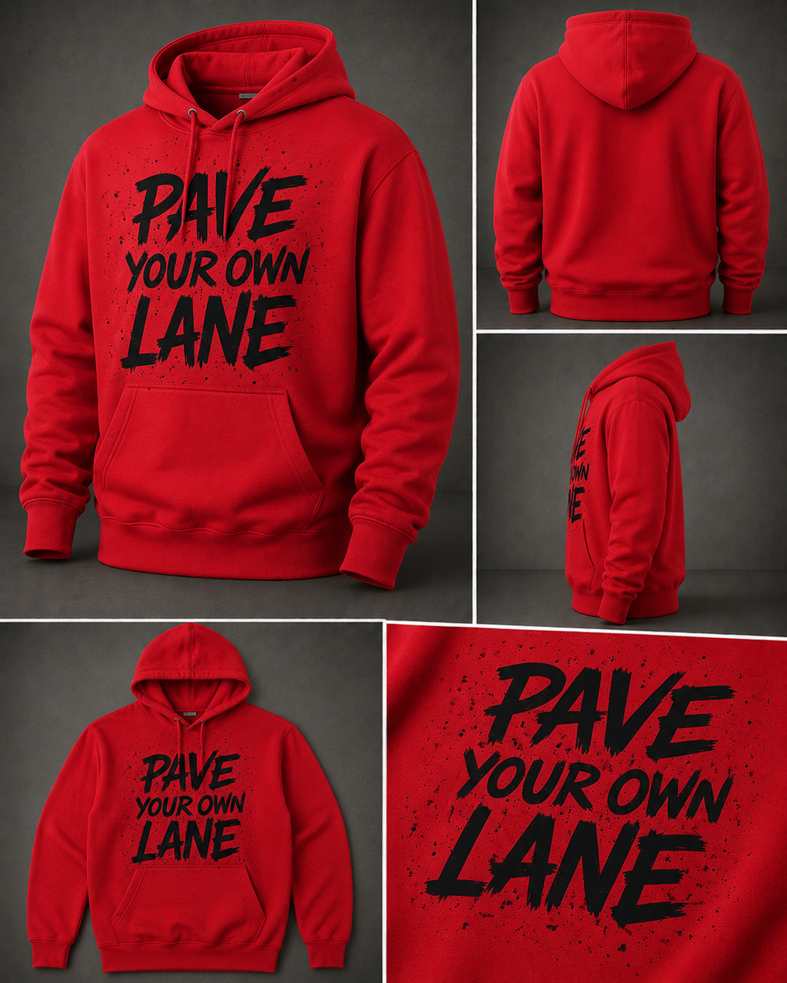 PYOL RED HOODIE