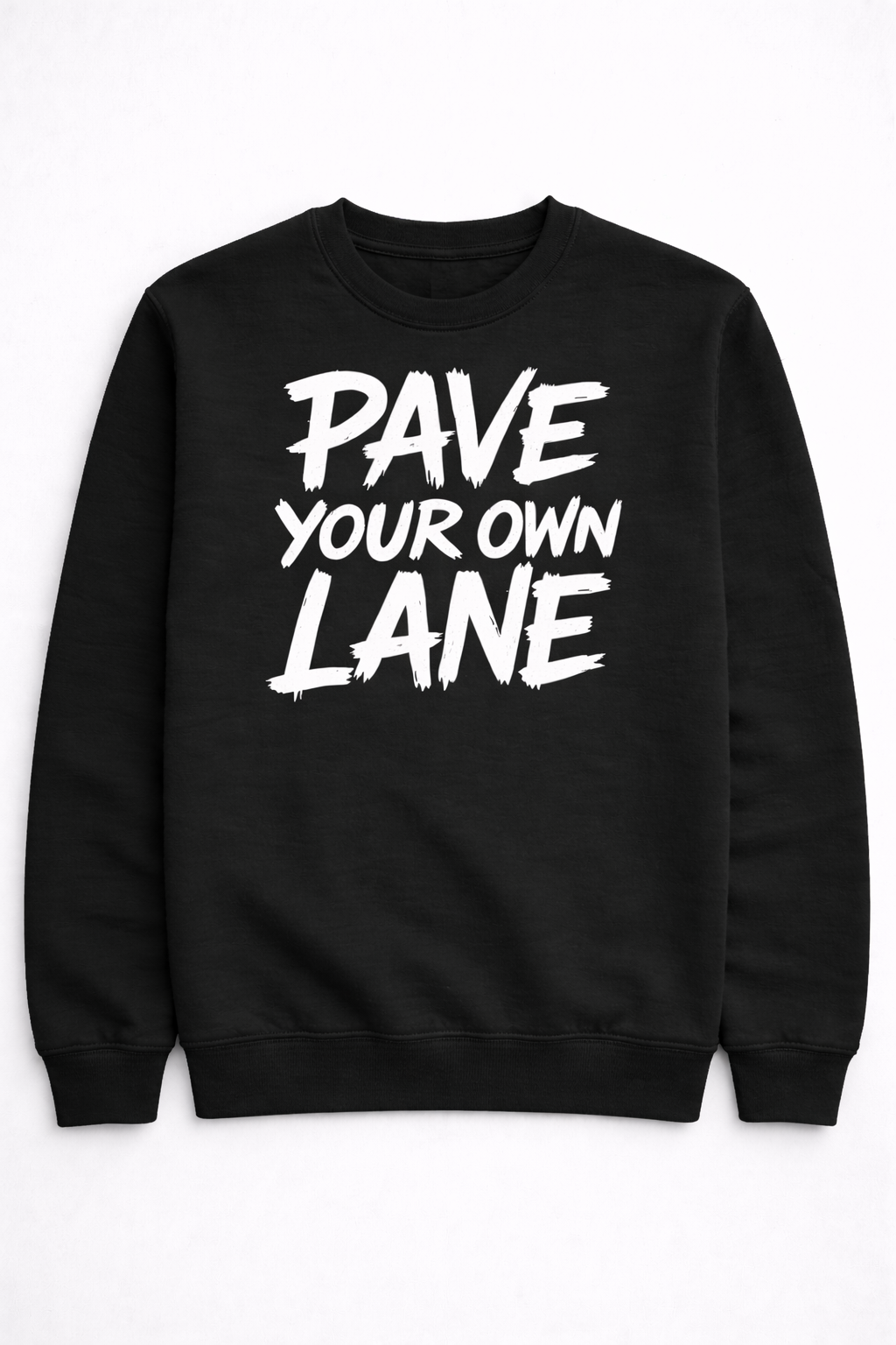Long sleeve crew neck sweater